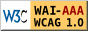 WAI AAA - Iniciativa de Accesibilidad Web W3C - Verificadas manual y automáticamente