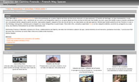 Espacios del camino franc&eacute;s, exposicion virtual salon de oto&ntilde;o paris sarria 2006