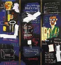 Jean-Michel Basquiat - Horn Players - 1983