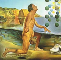 Salvador Dal&iacute; - Dal&iacute; desnudo - 1954
