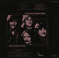 Positive vibrations - 1974 - Contraportada